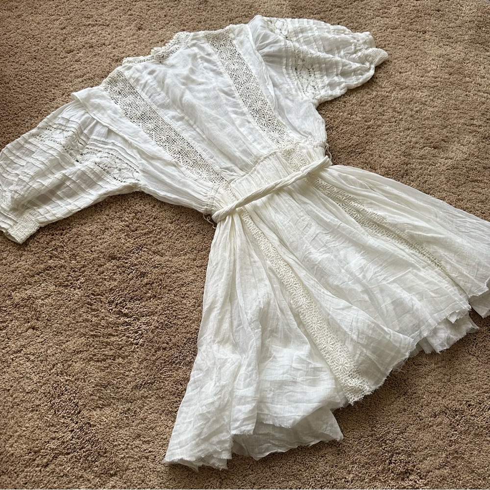 Free People White Boho Dress - Picture 10 of 10